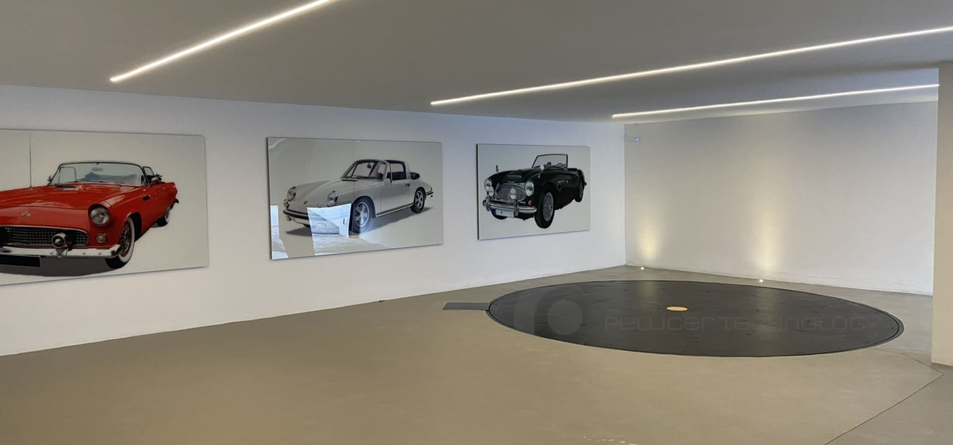 Pellicer Technology, Plataformas giratorias para garaje